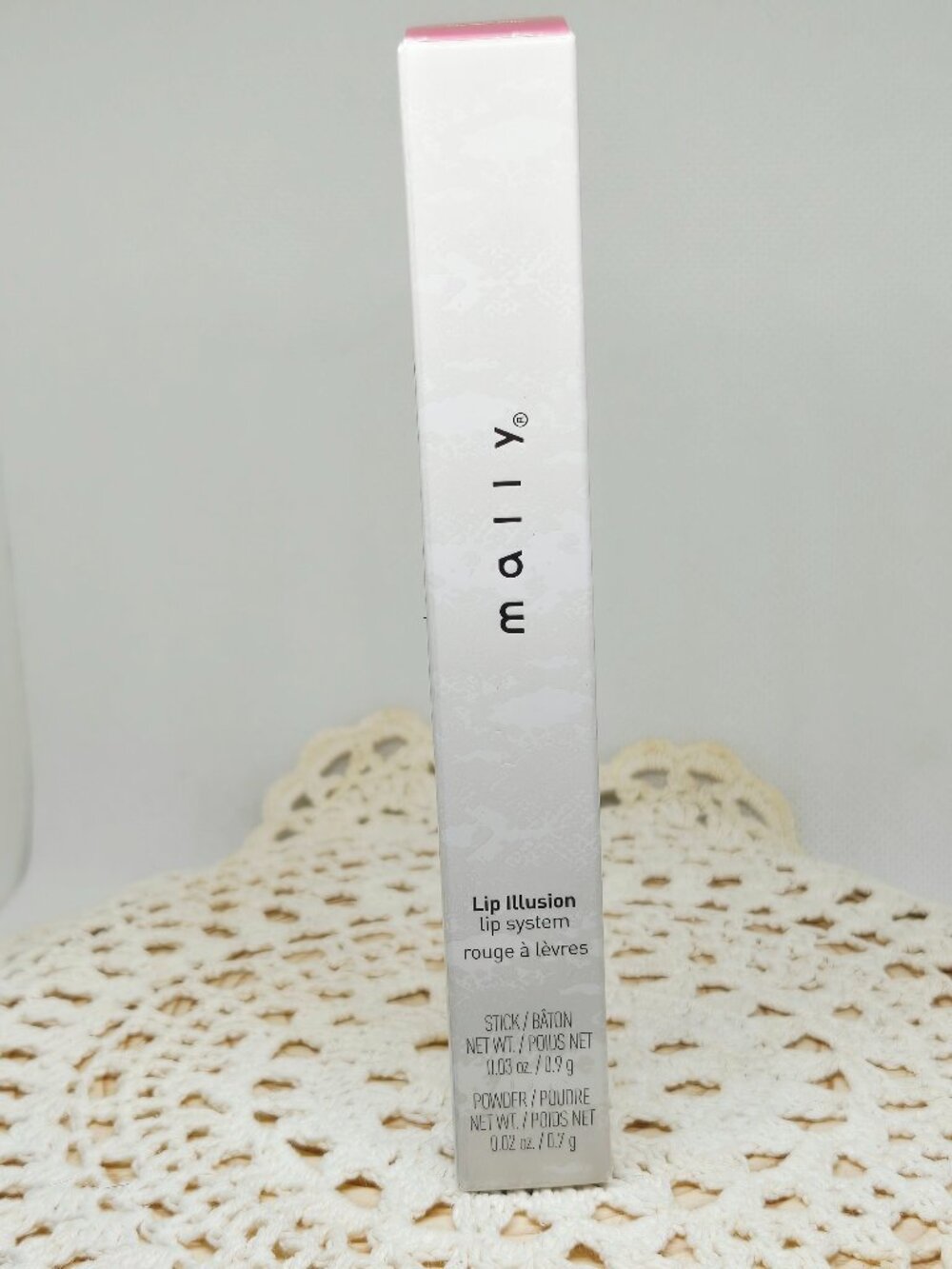 NIB Mally Lip Illusion Double Ended Lip System Stick/Powder Classic Pink